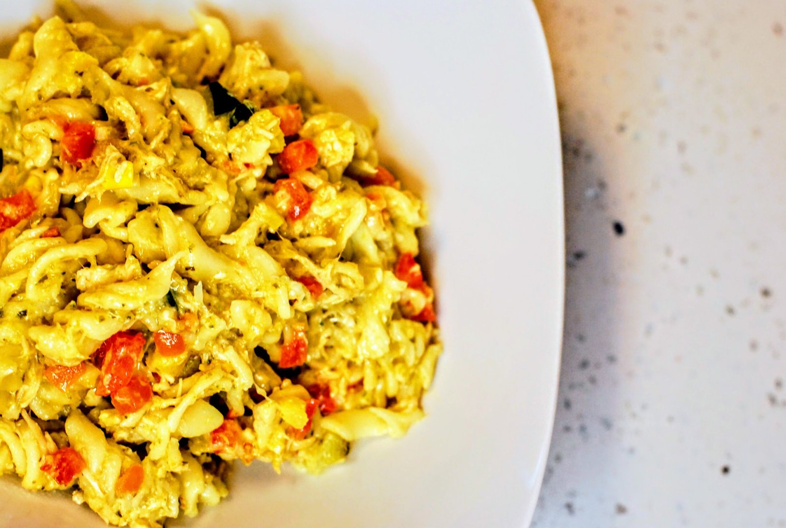 Pesto Ranch Rotini Bake