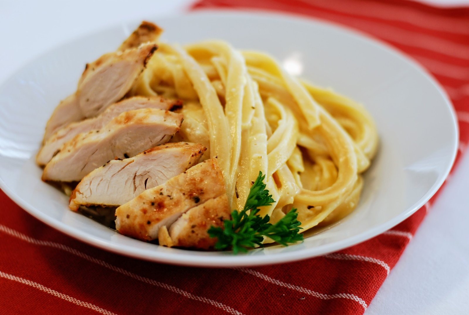 Chicken Fettucine Alfredo